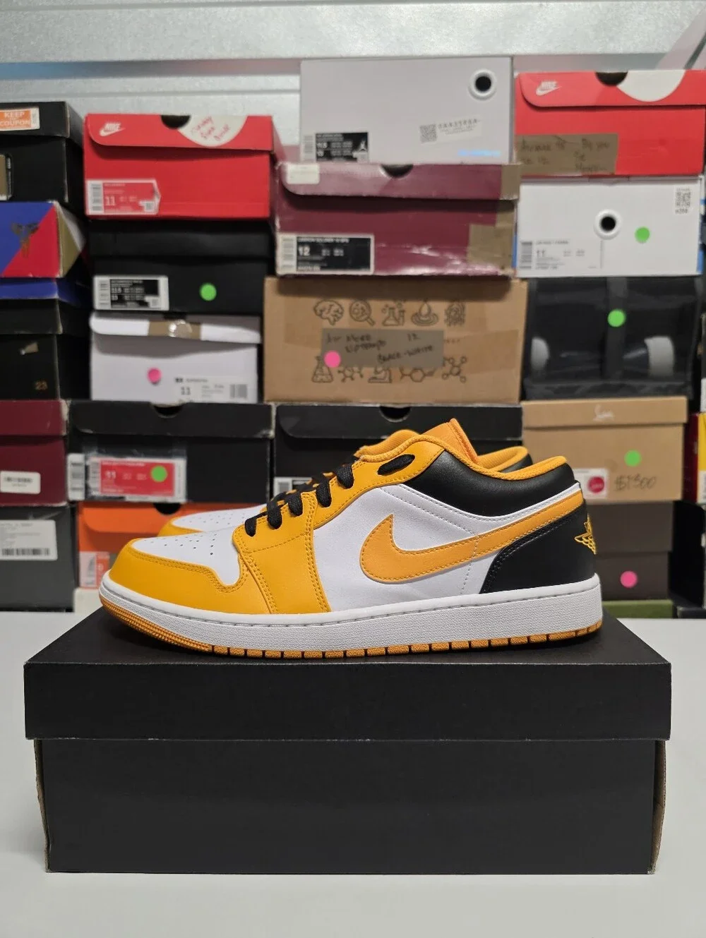 Jordan Air Jordan 1 Low 'Taxi White' Sz 12